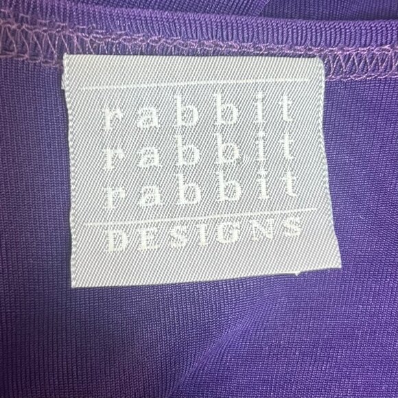 Rabbit Rabbit Rabbit Womens Purple Sleeveless Maxi Dress Size 8 - Picture 5 of 7